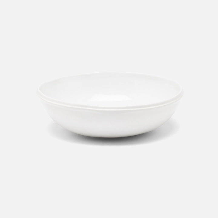 Ariana White Round Serving Bowls Small Stoneware Pack/2