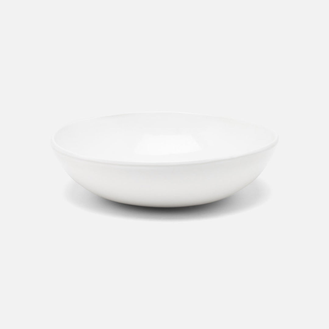 Ariana White Round Serving Bowls Stoneware Set/2
