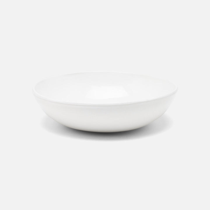 Ariana White Round Serving Bowls Stoneware Set/2