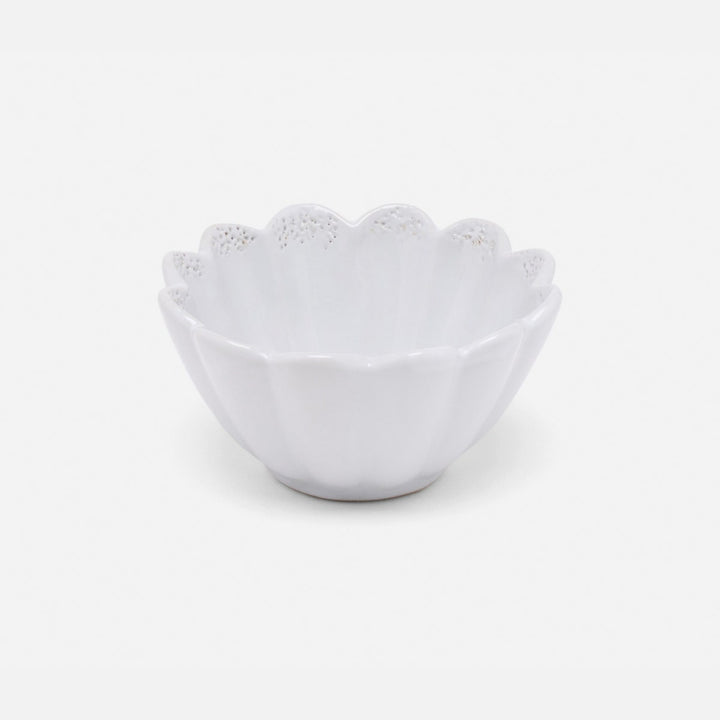 Camilla Cloud Gray Hors D'Oeuvre Bowl Stoneware Pack/4