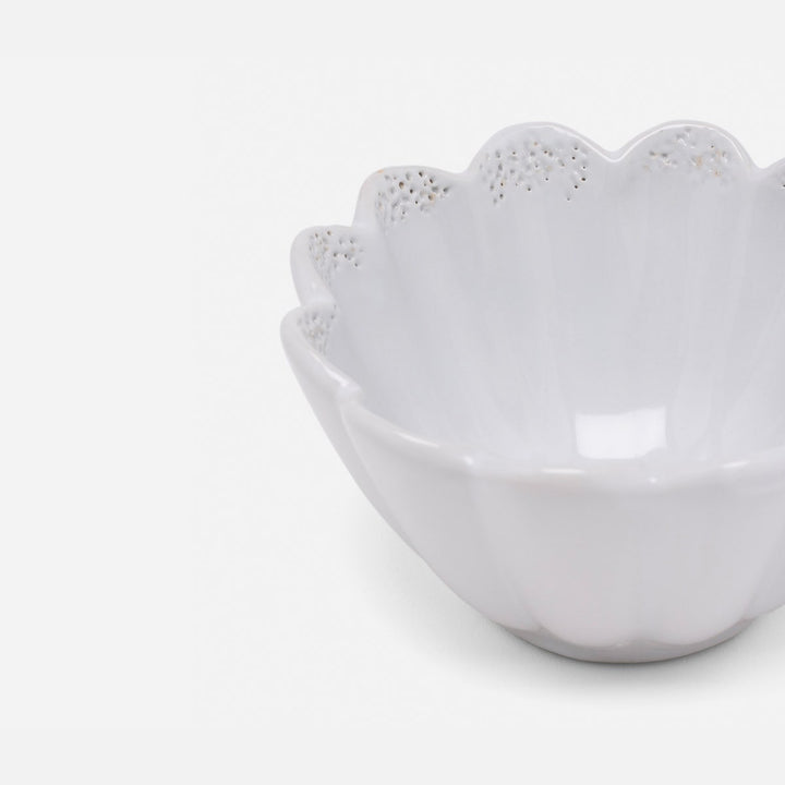 Camilla Cloud Gray Hors D'Oeuvre Bowl Stoneware Pack/4