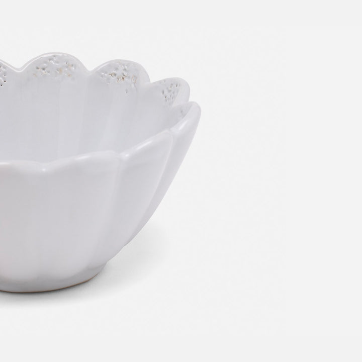 Camilla Cloud Gray Hors D'Oeuvre Bowl Stoneware Pack/4