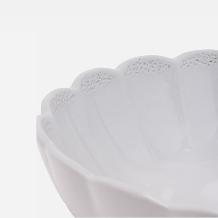Camilla Cloud Gray Round Serving Bowl Stoneware Large Pack/2