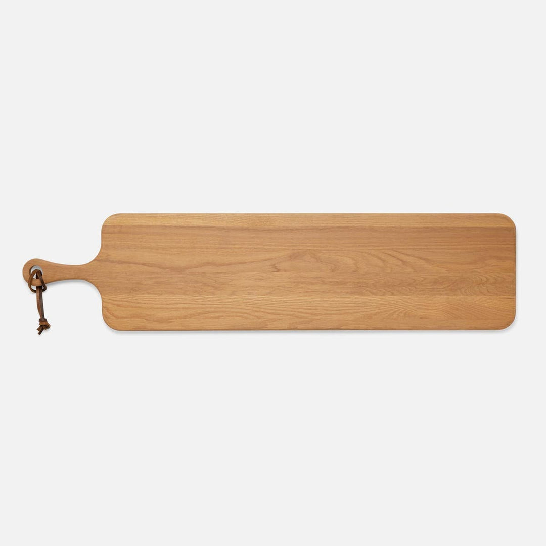 Edmund Natural Serving Board Oak Wood 42X10