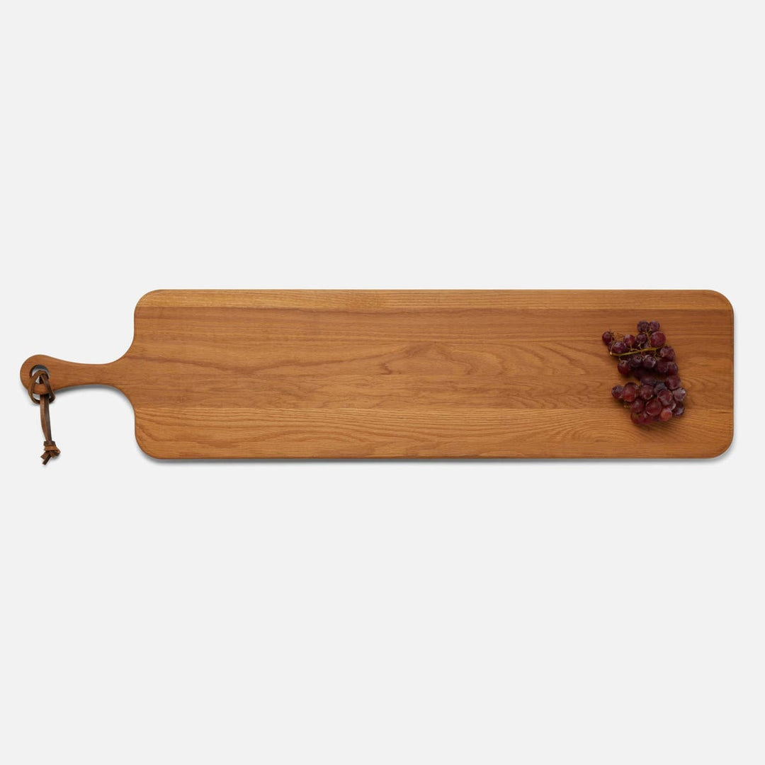 Edmund Natural Serving Board Oak Wood 42X10