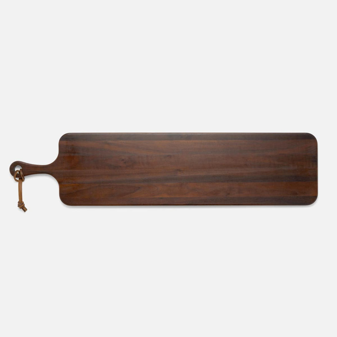 Edmund Natural Serving Board Walnut Wood 42X10