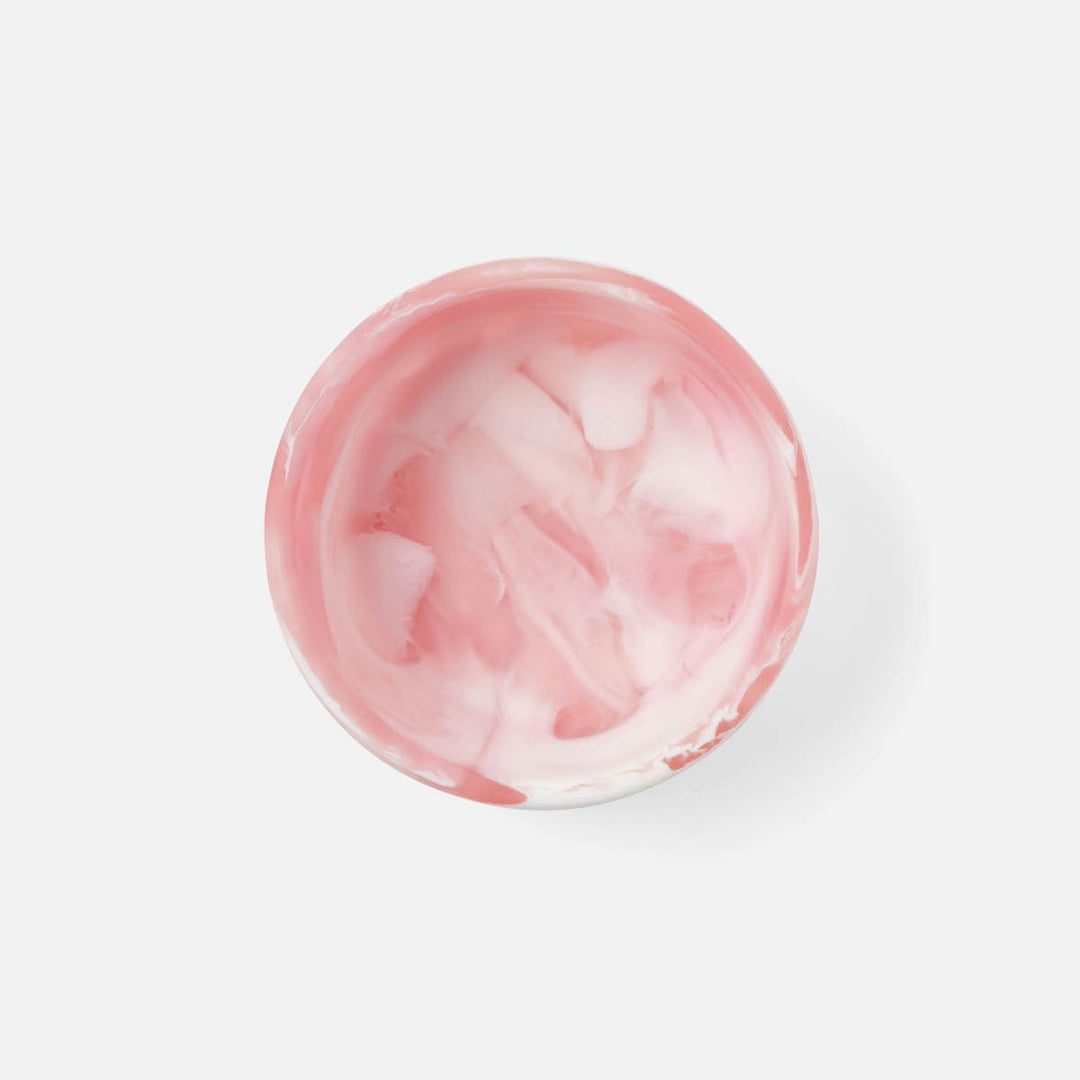 Hugo Pink Swirled Hors D'Oeuvre Bowl Resin 4X15 Pack/2