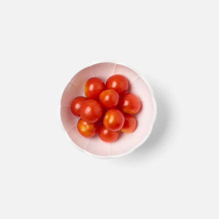 Iris White Scallop Serving Bowl Melamine Small Pack/2
