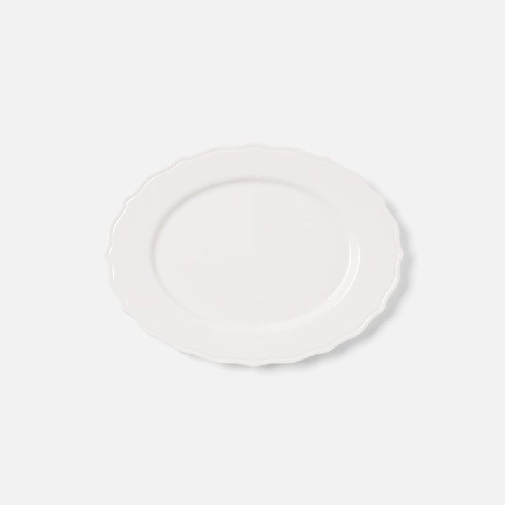 Laguna White Oval Serving Platter Melamine Large Pack/2