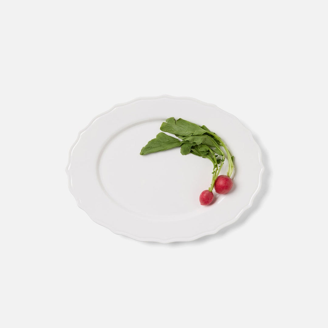 Laguna White Oval Serving Platter Melamine Large Pack/2
