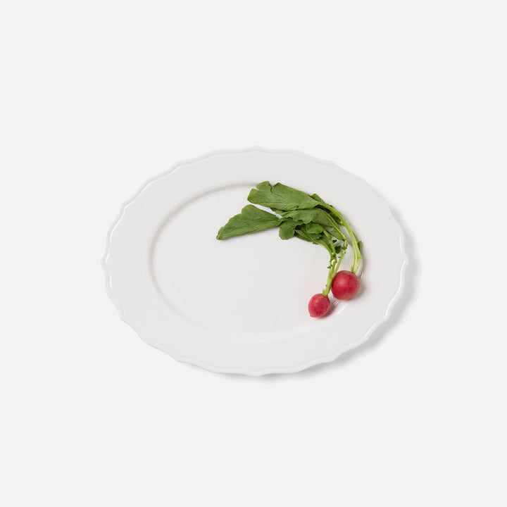Laguna White Oval Serving Platter Melamine Large Pack/2
