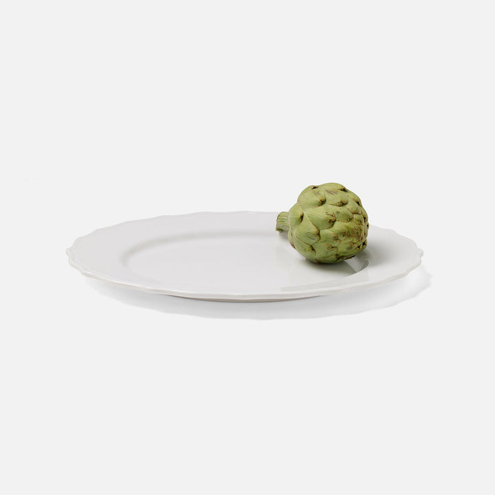 Laguna White Oval Serving Platter Melamine Large Pack/2
