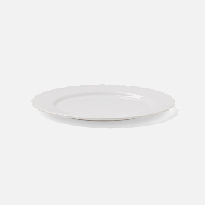 Laguna White Oval Serving Platter Melamine Large Pack/2