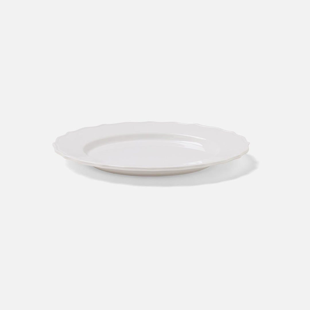 Laguna White Oval Serving Platter Melamine Small Pack/2
