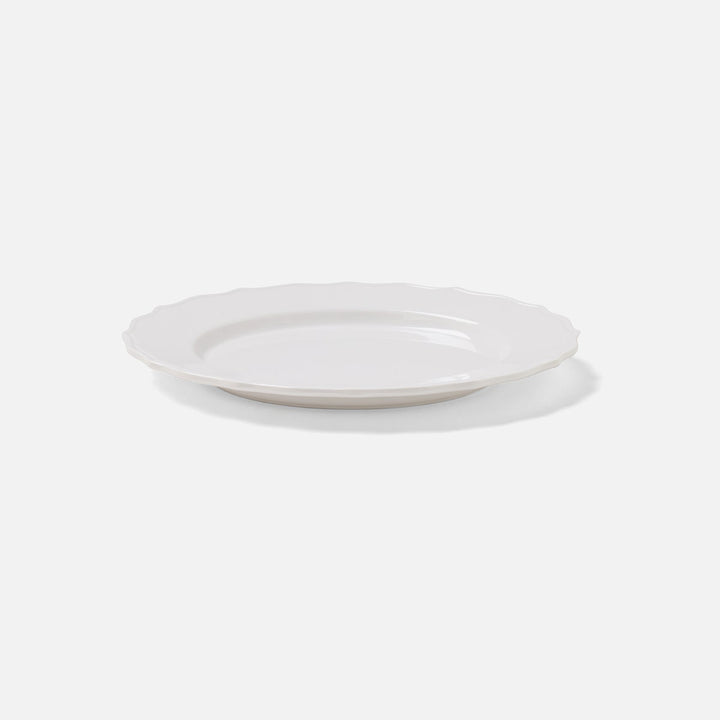 Laguna White Oval Serving Platter Melamine Small Pack/2