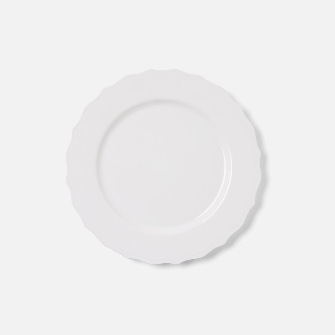 Laguna White Round Serving Platter Melamine Large Pack/2