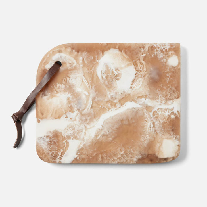 Noah Brown Swirled Serving Board Resin Large