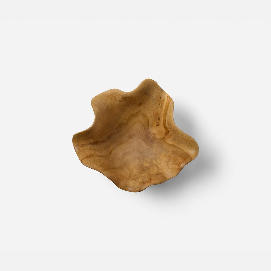 Timothee Natural Fruit Bowl Small Teak Wood