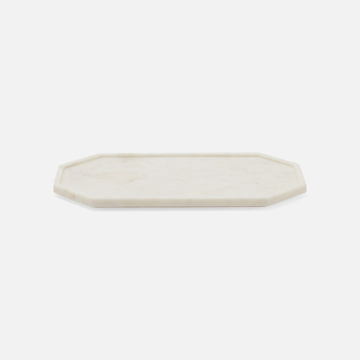 Aila White Marble Serving Tray Small
