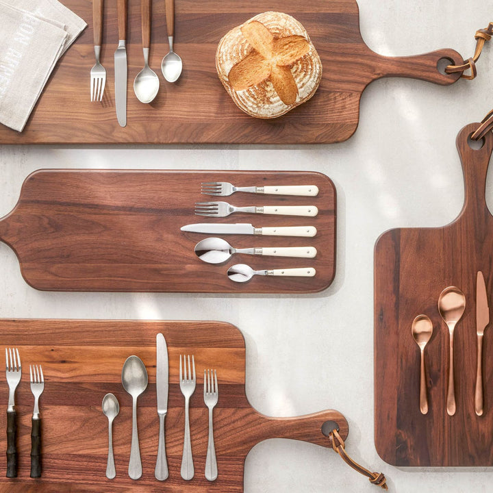 Edmund Natural Serving Board Walnut Wood 35X10