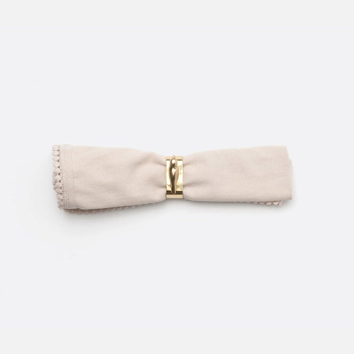 Hailey Bird Napkin Ring Gold Brass Boxed Set Of 4