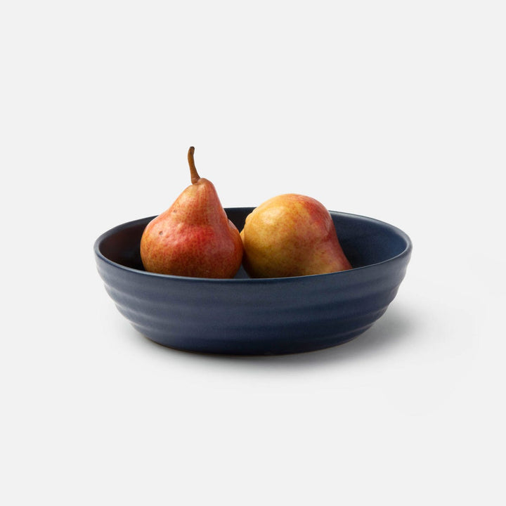 Hayes Matte Navy Serving Bowl Pack/2