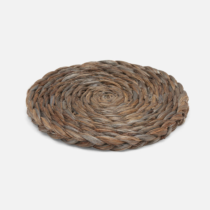 Reid Storm Dust Round Pot Trivets Abaca Set/2