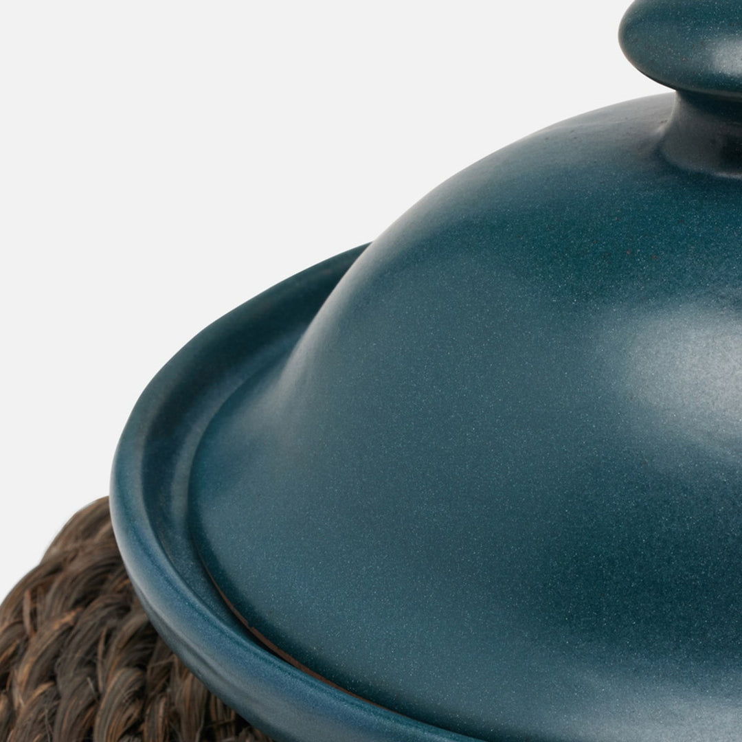 Reid Storm Dust Round Pot Trivets Abaca Set/2
