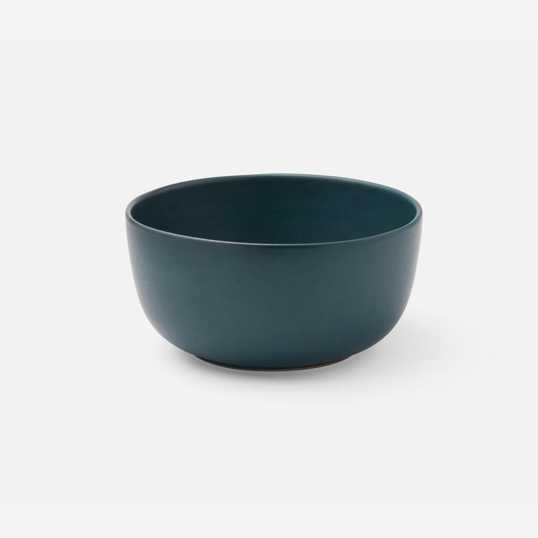 Marcus Midnight Teal Deep Serving Bowl Stoneware Small