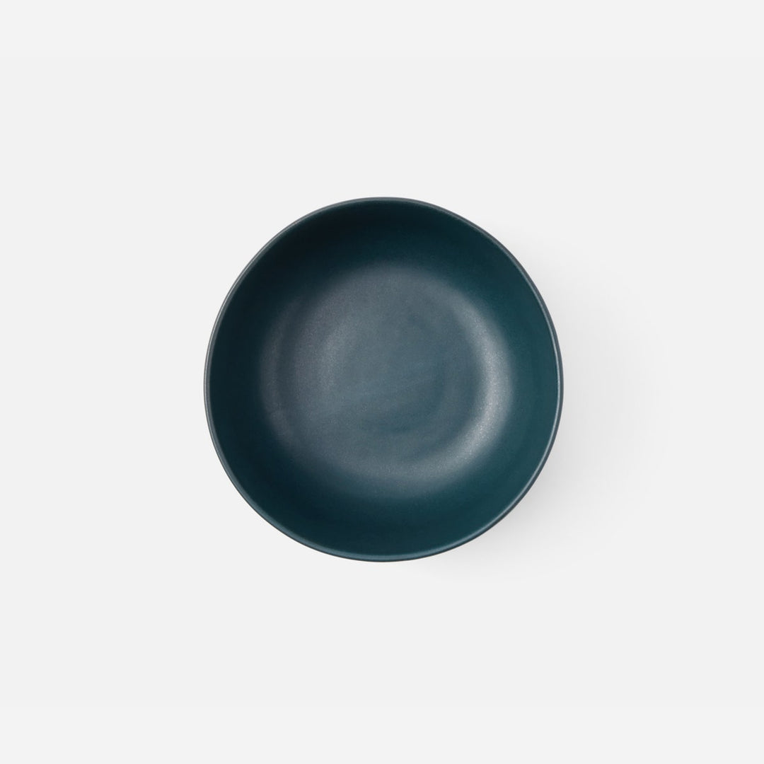 Marcus Midnight Teal Deep Serving Bowl Stoneware Small