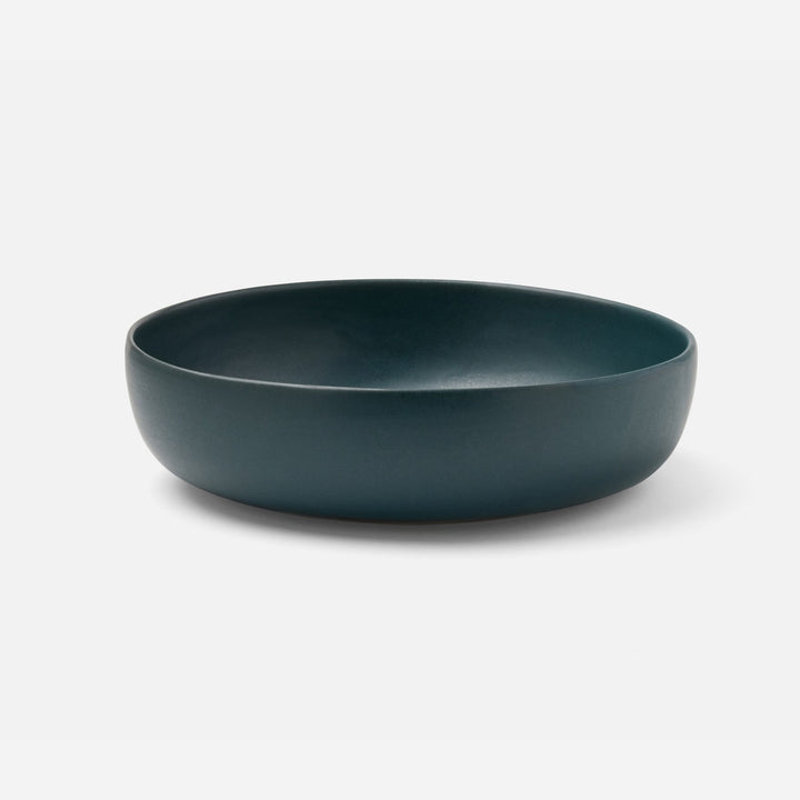 Marcus Midnight Teal Deep Serving Bowl Stoneware Large