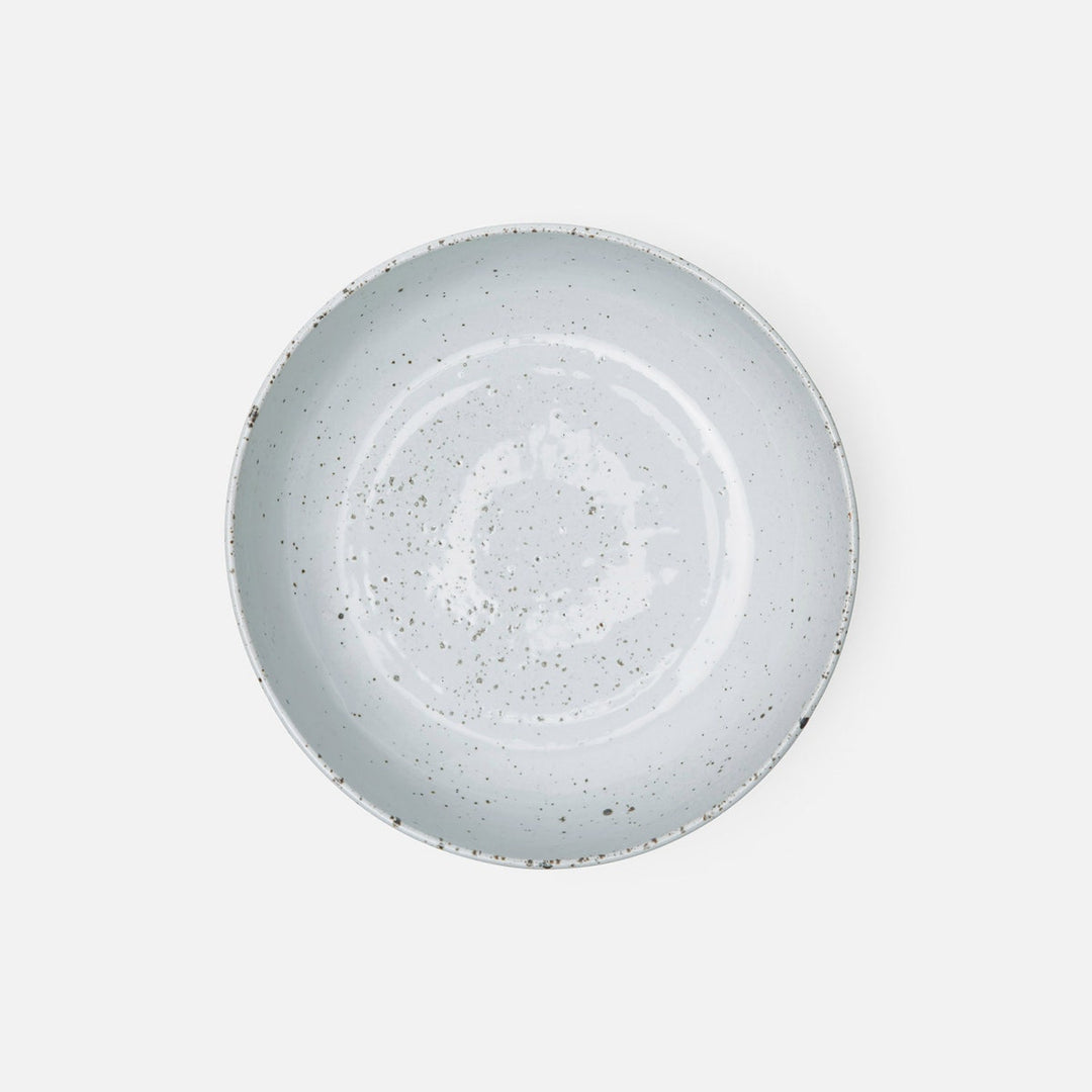 Marcus White Salt Glaze Deep Serving Bowl Stoneware Large