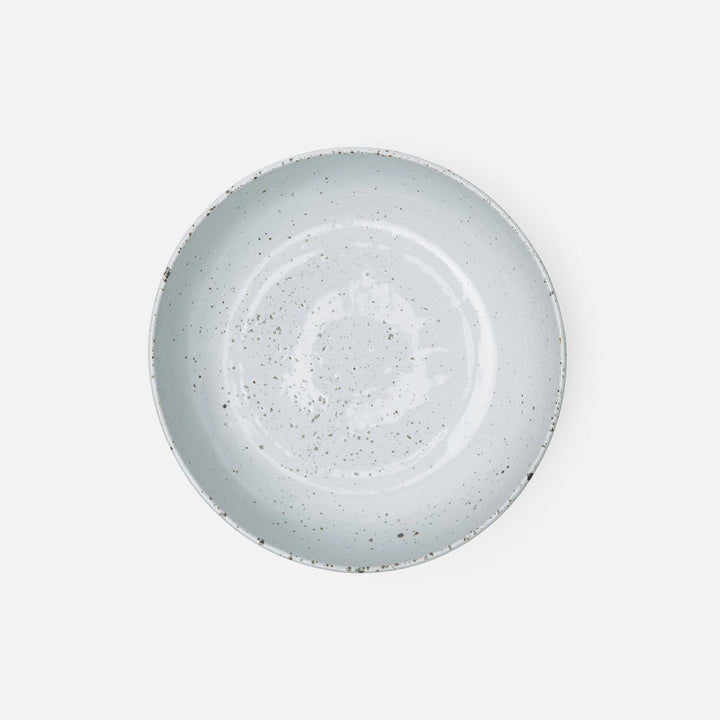 Marcus White Salt Glaze Round Serving Bowl Stoneware Large Pack/2