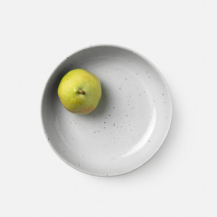 Marcus White Salt Glaze Round Serving Bowl Stoneware Small Pack/2