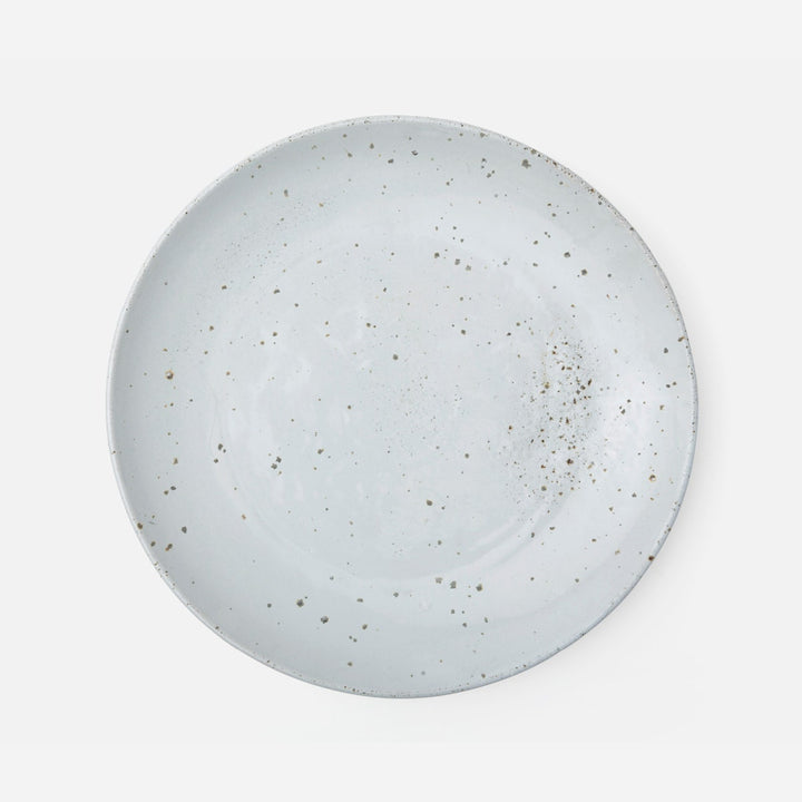 Marcus White Salt Glaze Round Serving Platter Stoneware Large Pack/2