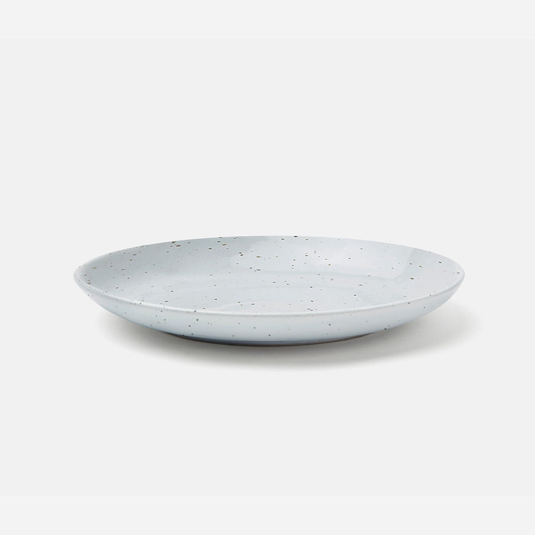 Marcus White Salt Glaze Round Serving Platter Stoneware Large Pack/2