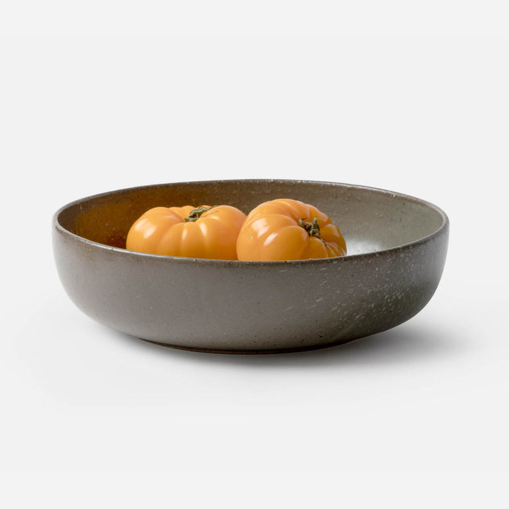 Marcus Gray Salt Glaze Round Serving Bowl Stoneware Large Pack/2