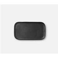 Marcus Black Glaze Rectangular Serving Platter Stoneware Set/2