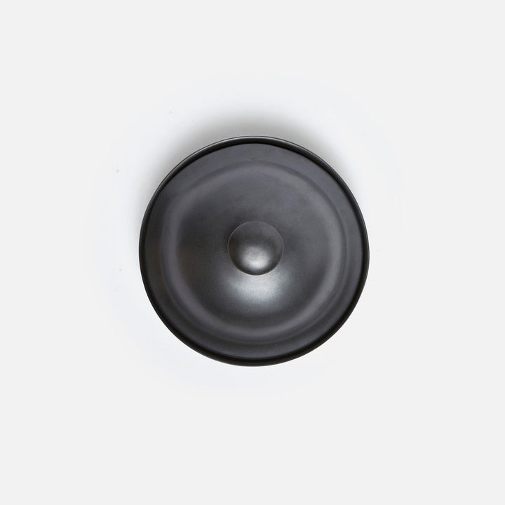 Marcus Black Glaze Cloche Serving Bowl Stoneware Small Pack/2