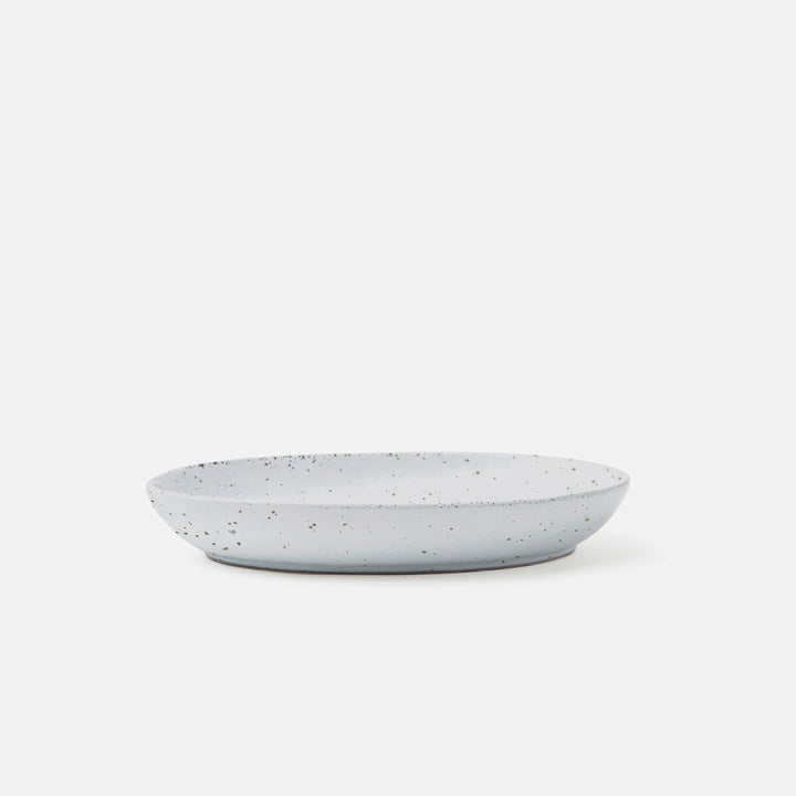 Marcus White Salt Glaze Oval Serving Platter Small Pack/2