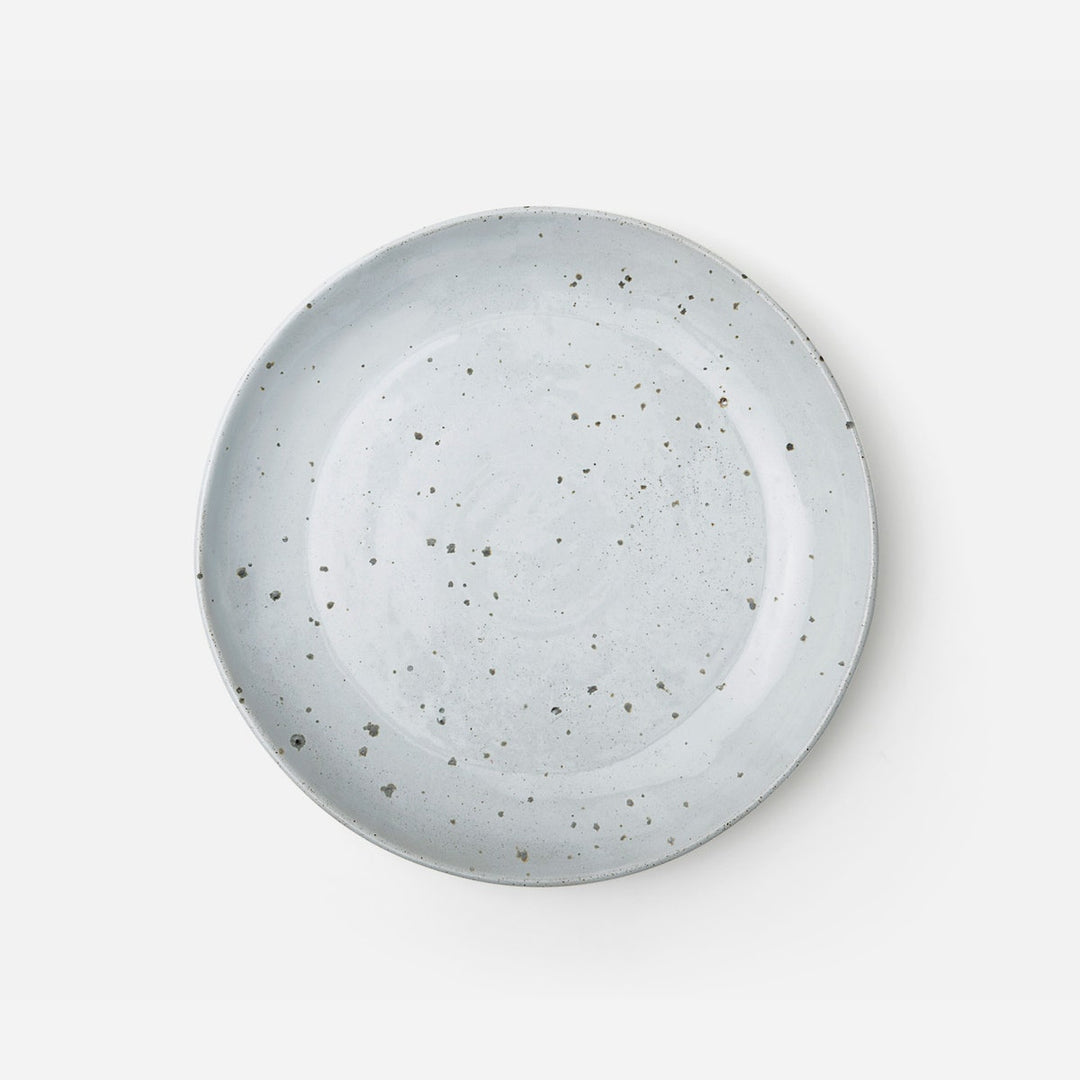 Marcus White Salt Glaze Round Serving Platter Stoneware Small Pack/2