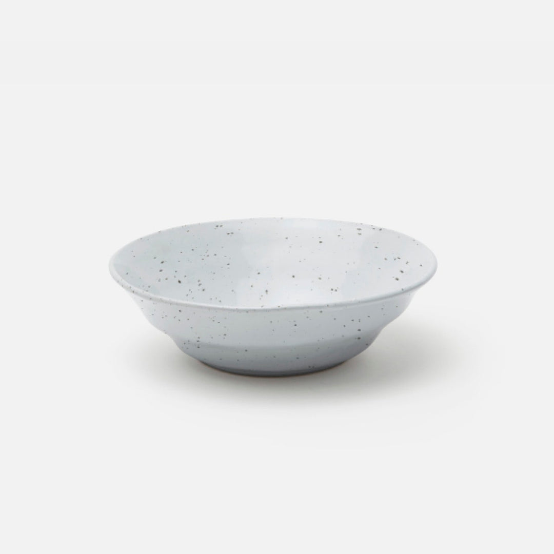 Marcus White Salt Glaze Tapered Serving Bowl Stoneware Small Pack/2