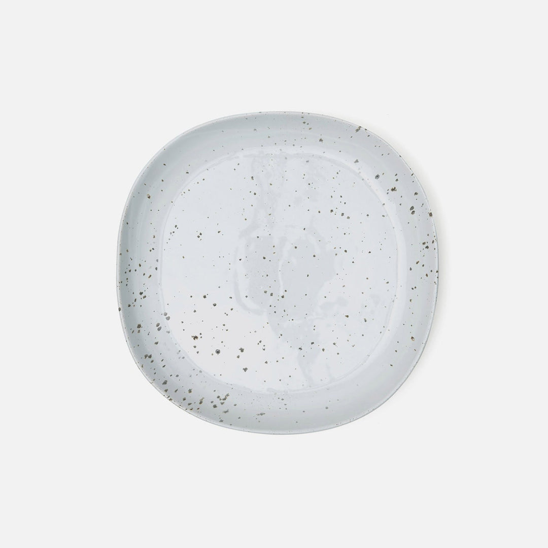 Marcus White Salt Glaze Square Serving Platter Stoneware Pack/2