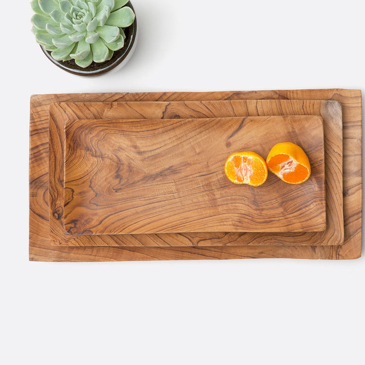 Rowan Natural Serving Board Set/3