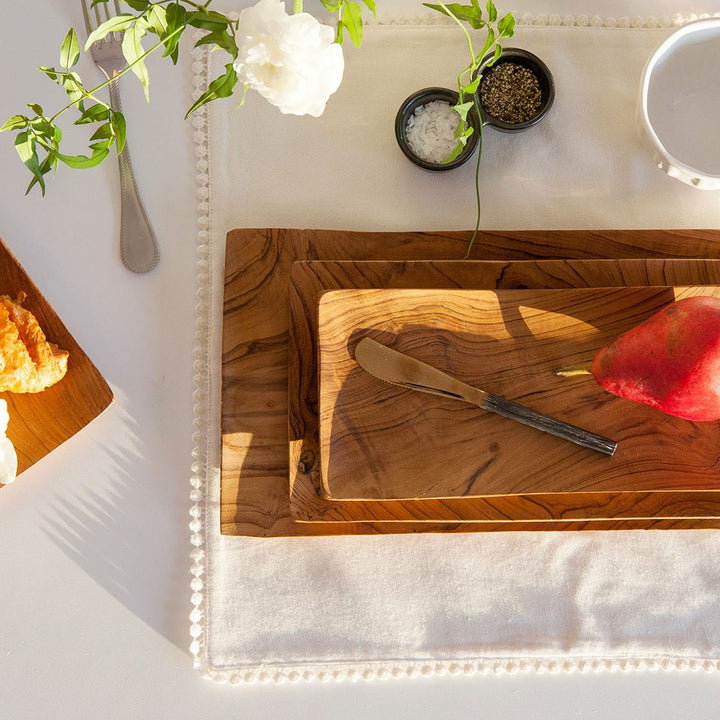 Rowan Natural Serving Board Set/3