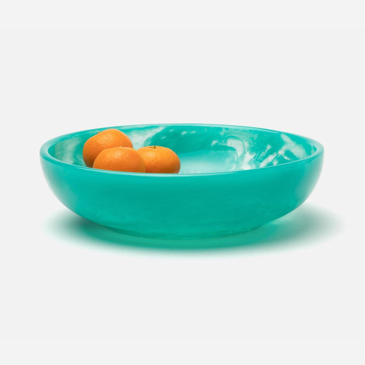 Sawyer Large Turquoise Serving Bowl