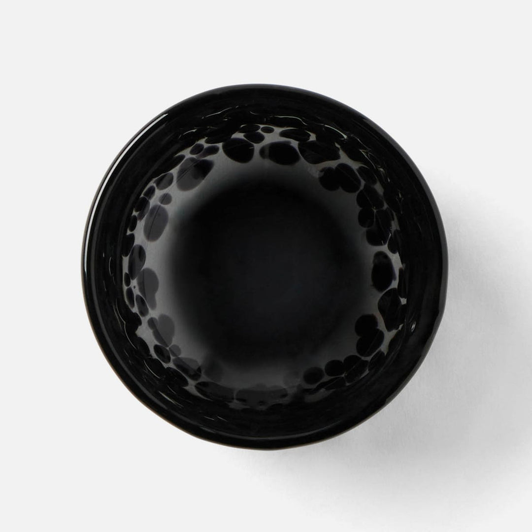 Andrew Leopard Hors D'Oeuvre Bowl Hand Blown Glass Pack/6