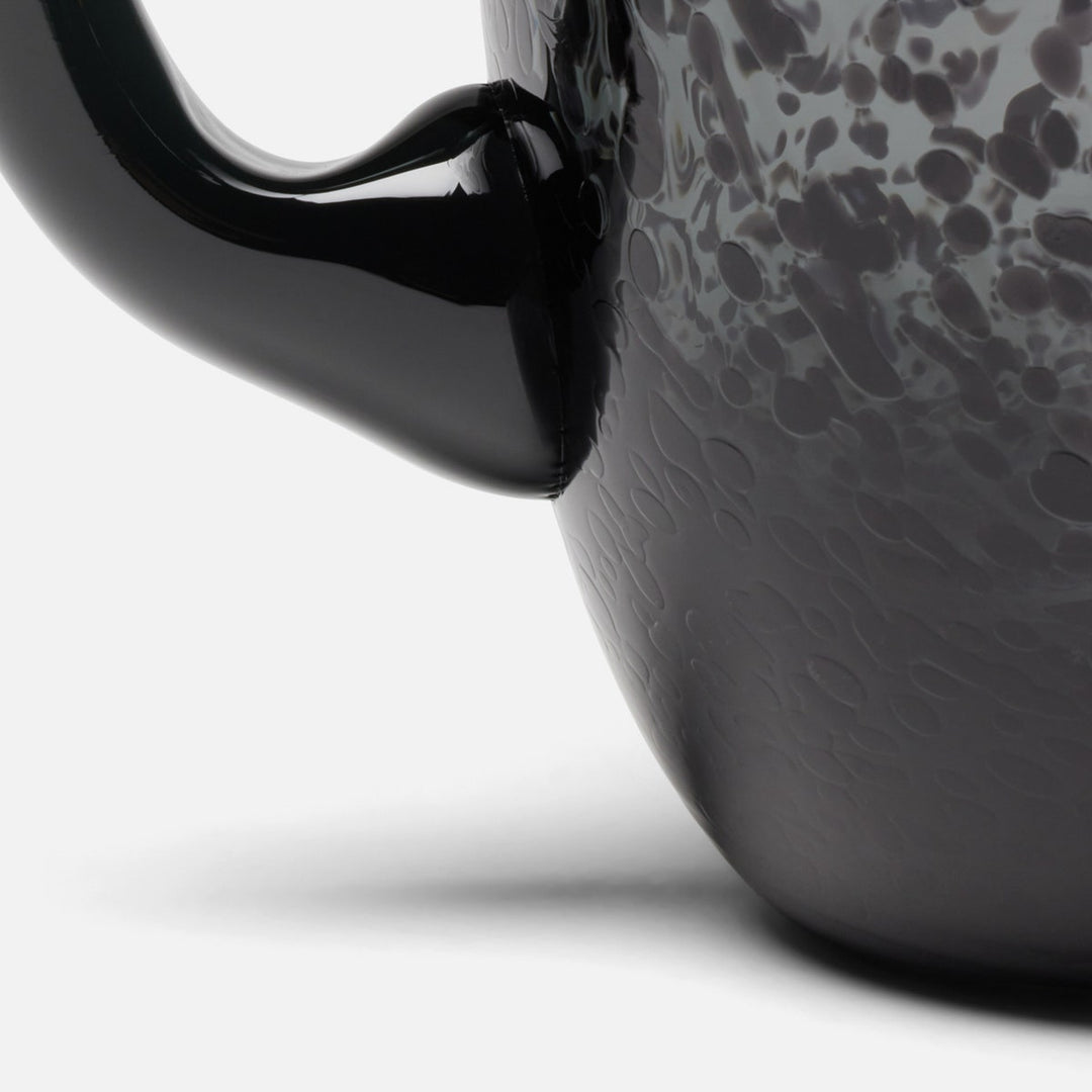 Andrew Leopard Pitcher Glass Hand Blown