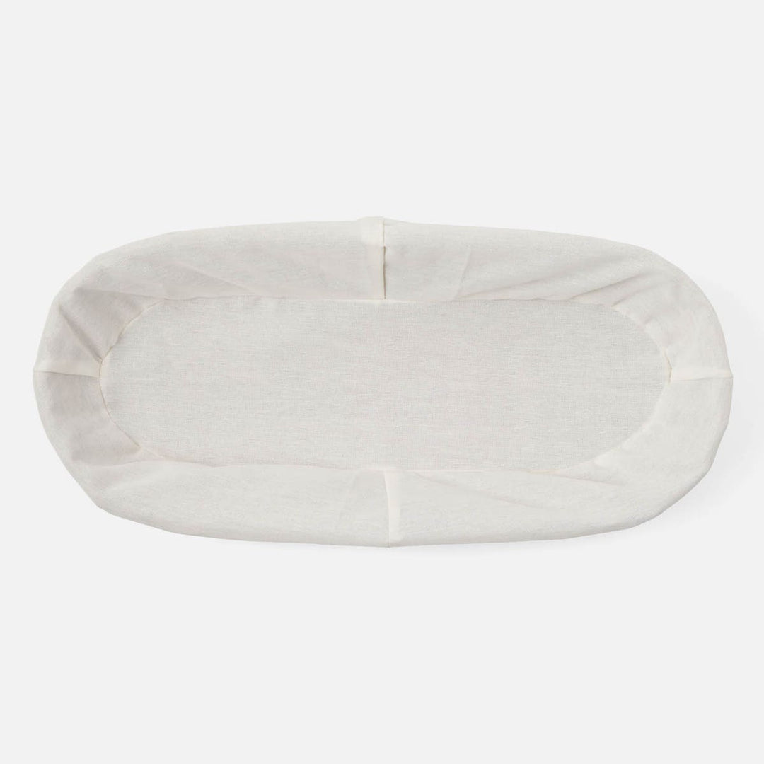 Azalea Natural Oblong Bread Basket Braided Grass Large,Pack/2