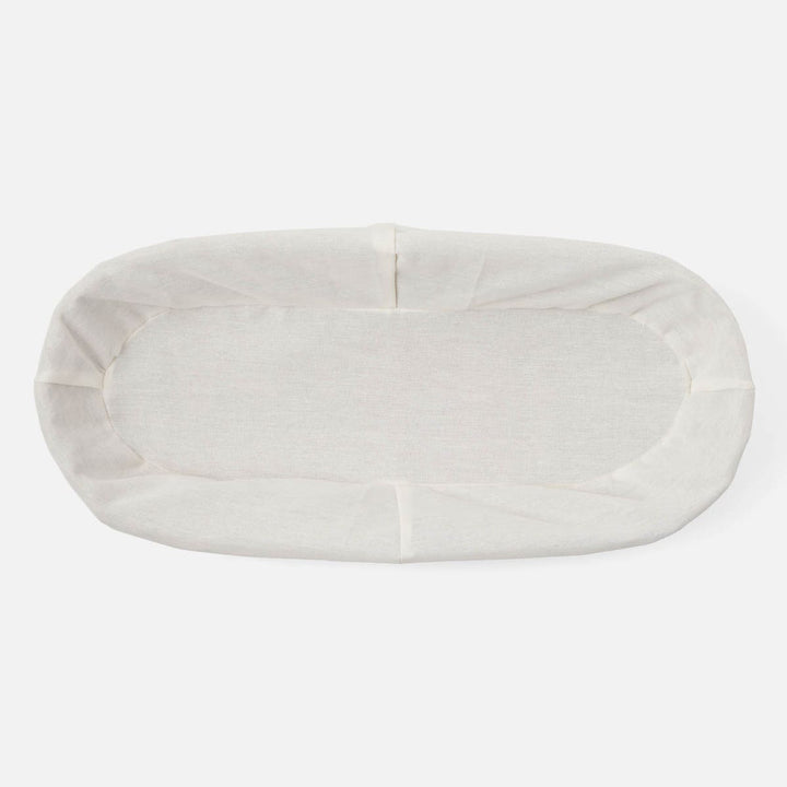 Azalea Natural Oblong Bread Basket Braided Grass Large,Pack/2